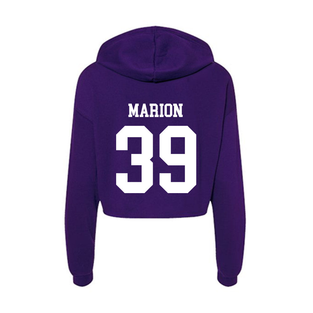Truman - NCAA Football : Evan Marion - Women's Crop Fleece Hoodie-1