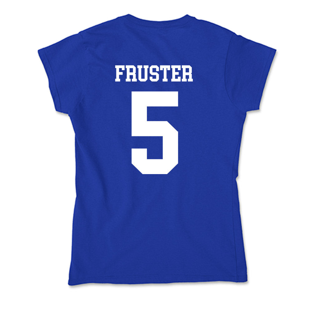 EIU - NCAA Men's Basketball : Zion Fruster - Soft Style Women’s T-Shirt-1