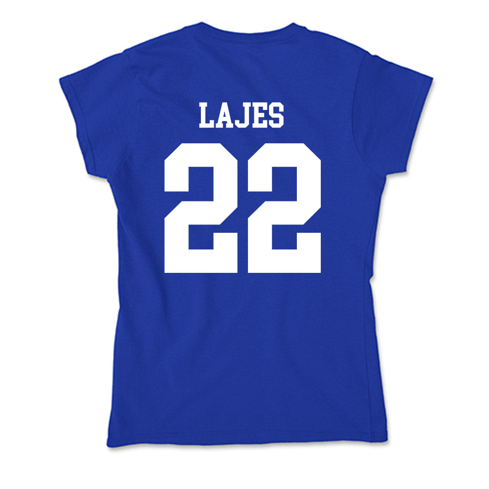 EIU - NCAA Football : Jesse Lajes - Soft Style Women’s T-Shirt-1
