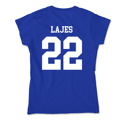 EIU - NCAA Football : Jesse Lajes - Soft Style Women’s T-Shirt-1
