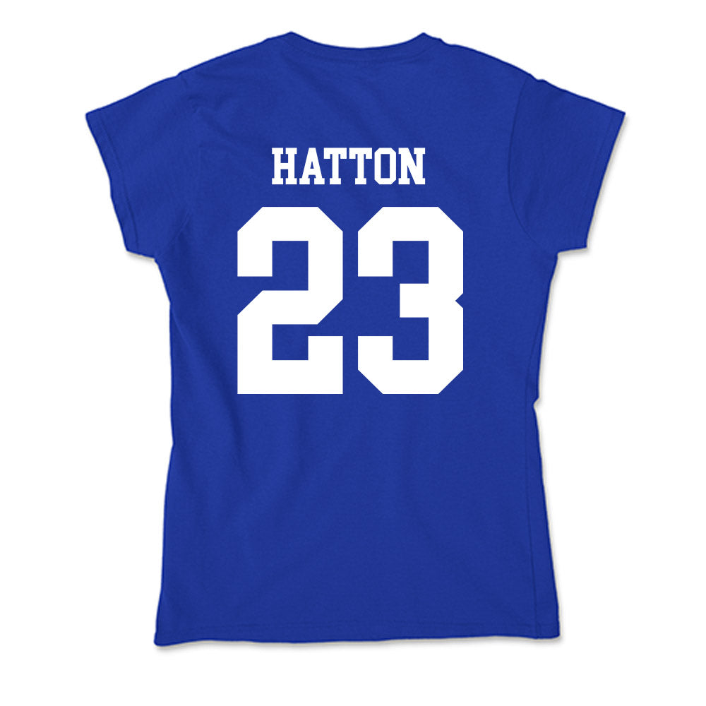 EIU - NCAA Softball : Abbi Hatton - Soft Style Women’s T-Shirt-1