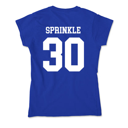 EIU - NCAA Football : Joey Sprinkle - Soft Style Women’s T-Shirt-1