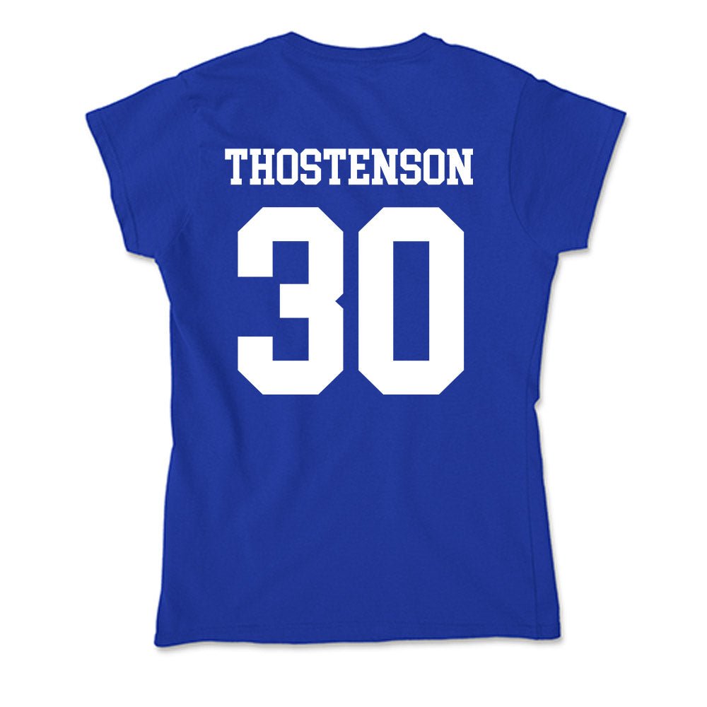 EIU - NCAA Women's Basketball : Olivia Thostenson - Soft Style Women’s T-Shirt-1