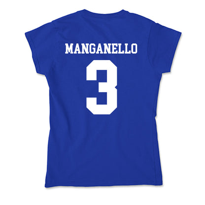 EIU - NCAA Softball : Kira Manganello - Soft Style Women’s T-Shirt-1
