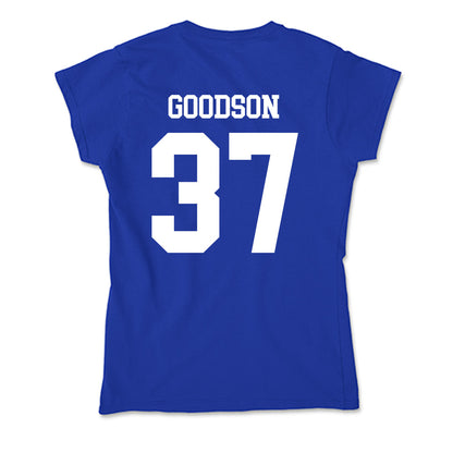 EIU - NCAA Football : Taylor Goodson - Soft Style Women’s T-Shirt-1