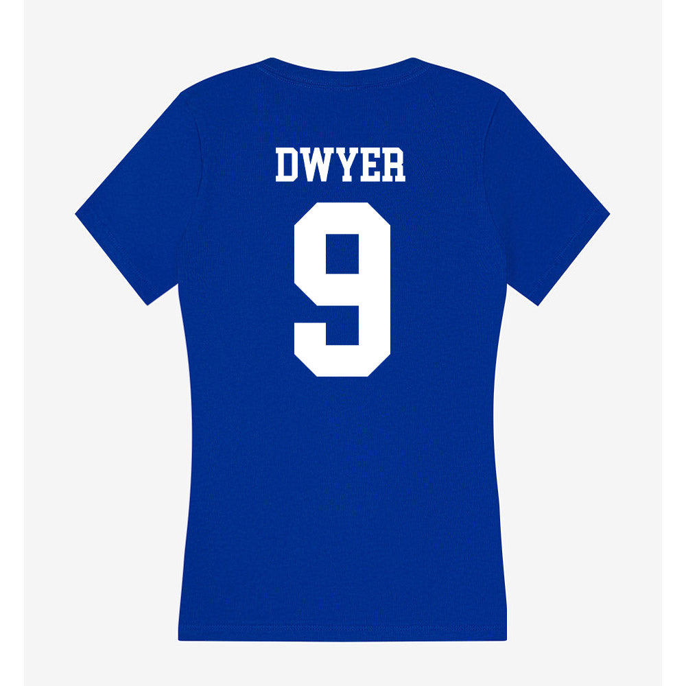 EIU - NCAA Women's Soccer : Ella Dwyer - Women's V-Neck T-Shirt-1