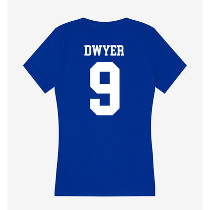 EIU - NCAA Women's Soccer : Ella Dwyer - Women's V-Neck T-Shirt-1