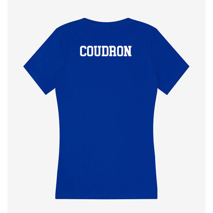 EIU - NCAA Women's Track & Field : Annabelle Coudron - Women's V-Neck T-Shirt-1