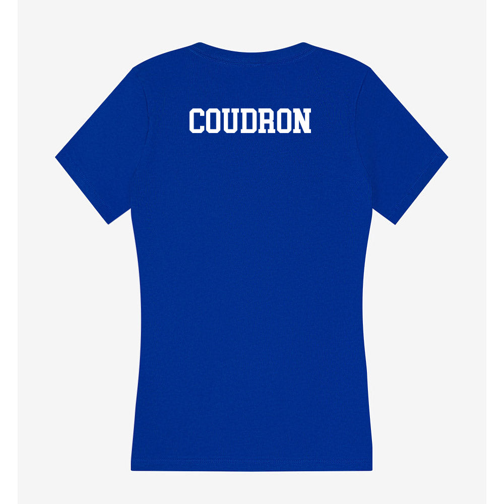 EIU - NCAA Women's Track & Field : Annabelle Coudron - Women's V-Neck T-Shirt-1