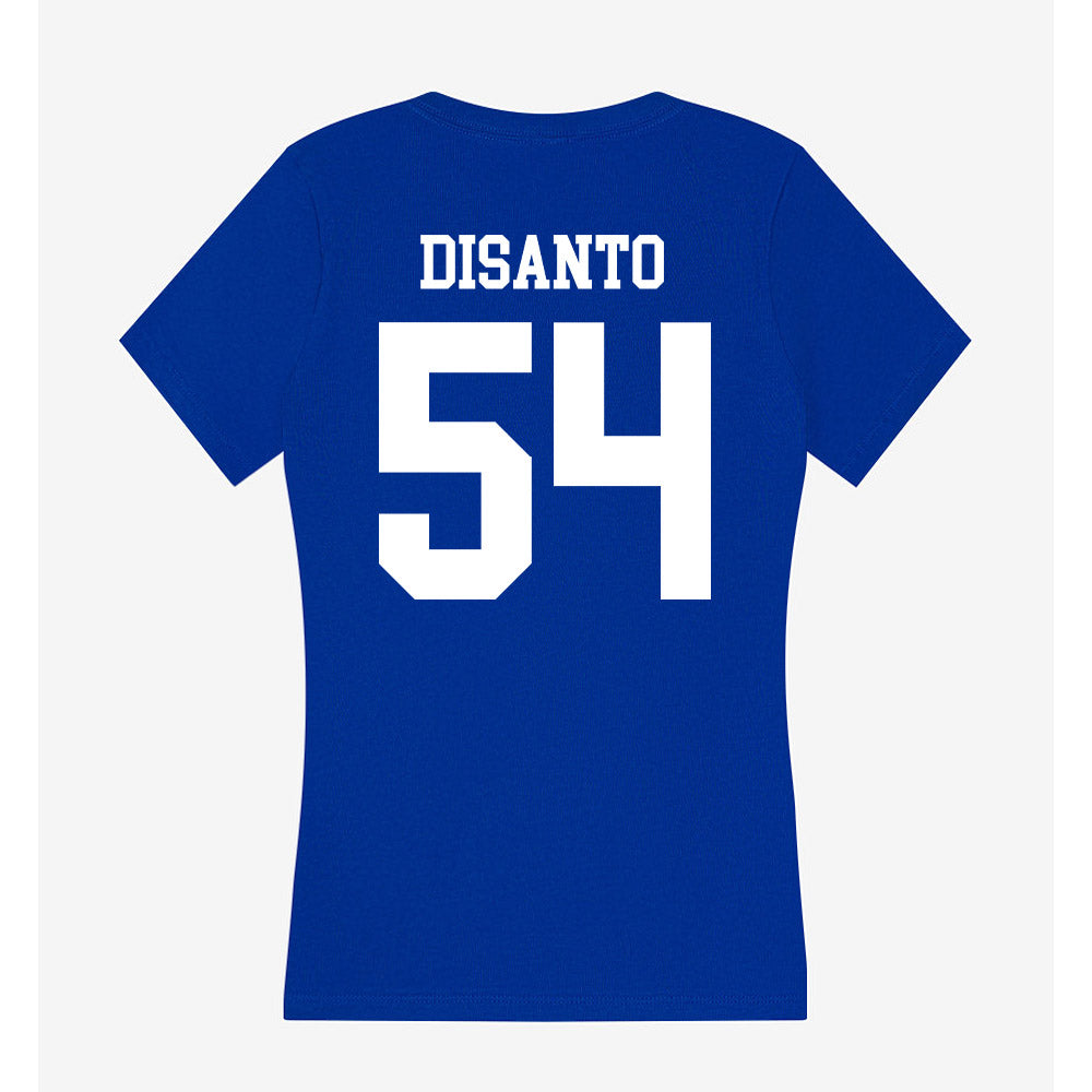 EIU - NCAA Football : Nic DiSanto - Women's V-Neck T-Shirt-1