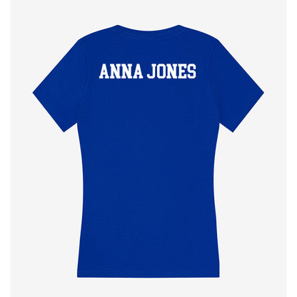 EIU - NCAA Women's Track & Field : Anna Anna Jones - Women's V-Neck T-Shirt-1