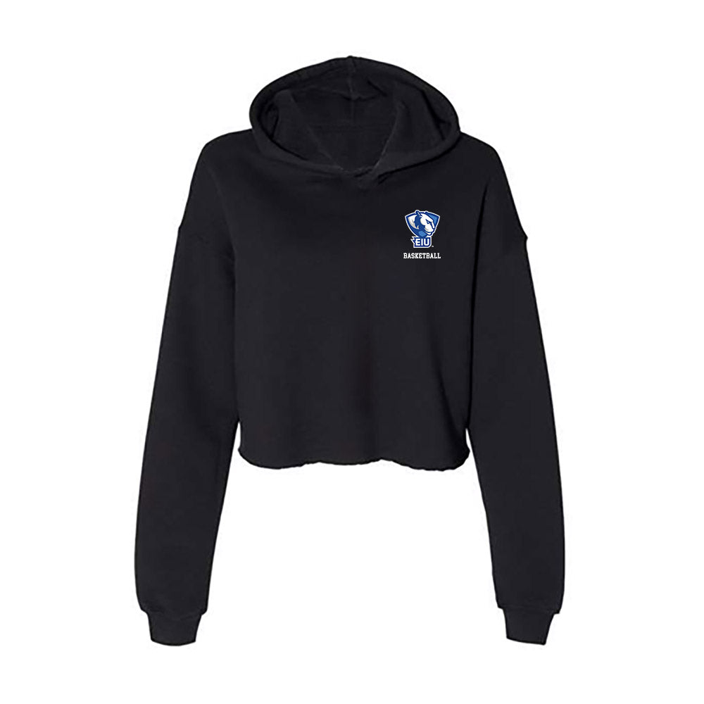 EIU - NCAA Men's Basketball : Zion Fruster - Women's Crop Fleece Hoodie-0