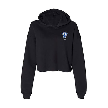 EIU - NCAA Women's Golf : Olivia Quigley - Women's Crop Fleece Hoodie-0