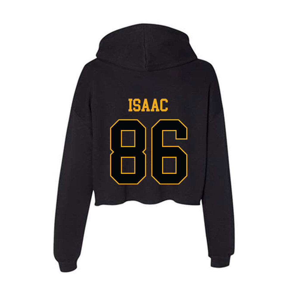 UAPB - NCAA Football : Jaxson Isaac - Women's Crop Fleece Hoodie-1