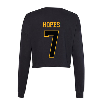UAPB - NCAA Women's Soccer : Hailey Hopes - Women's Cropped Crew Fleece-1