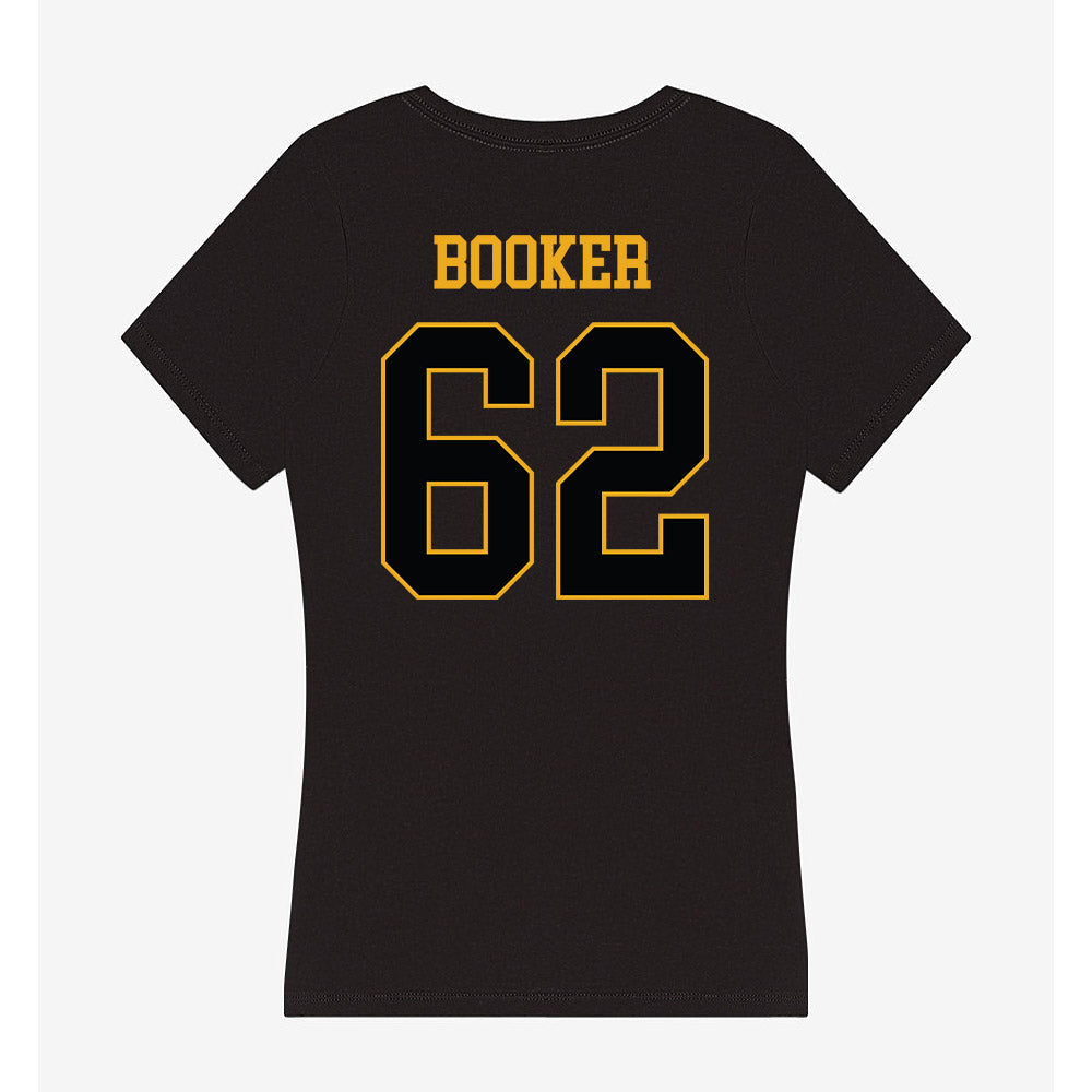 UAPB - NCAA Football : Dylan Booker - Women's V-Neck T-Shirt-1