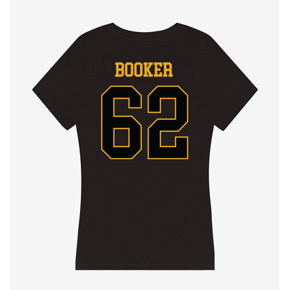 UAPB - NCAA Football : Dylan Booker - Women's V-Neck T-Shirt-1