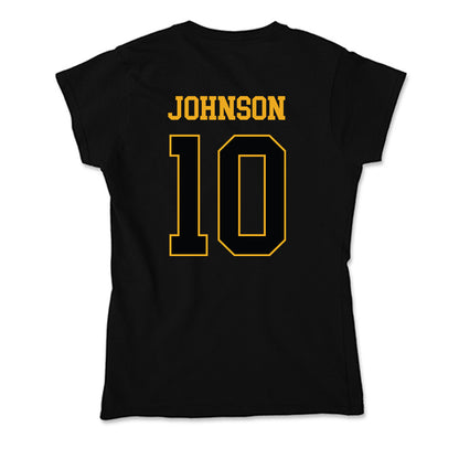 UAPB - NCAA Men's Basketball : Landon Johnson - Soft Style Women’s T-Shirt-1