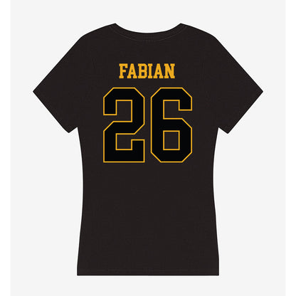 UAPB - NCAA Baseball : Kenney Fabian - Women's V-Neck T-Shirt-1
