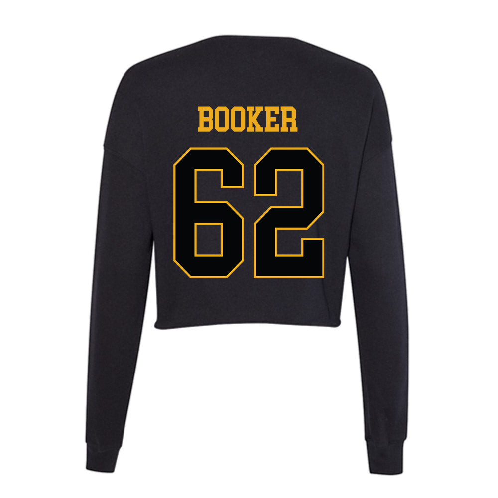 UAPB - NCAA Football : Dylan Booker - Women's Cropped Crew Fleece-1