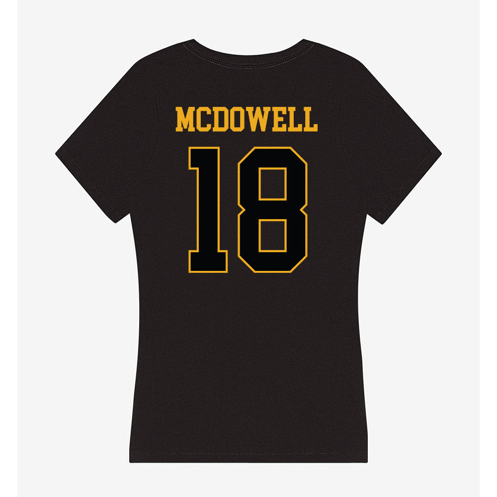 UAPB - NCAA Women's Volleyball : Mackenzie McDowell - Women's V-Neck T-Shirt-1