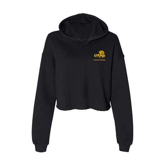 UAPB - NCAA Men's Track & Field : Khalel Dillon - Women's Crop Fleece Hoodie-0
