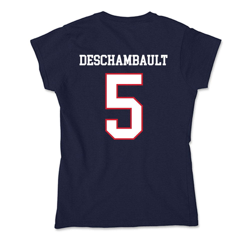 Columbus State - NCAA Softball : Hanna Deschambault - Soft Style Women’s T-Shirt-1