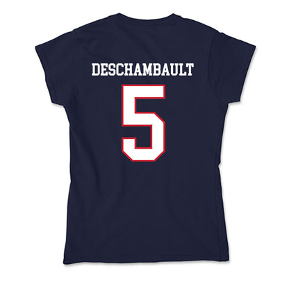 Columbus State - NCAA Softball : Hanna Deschambault - Soft Style Women’s T-Shirt-1