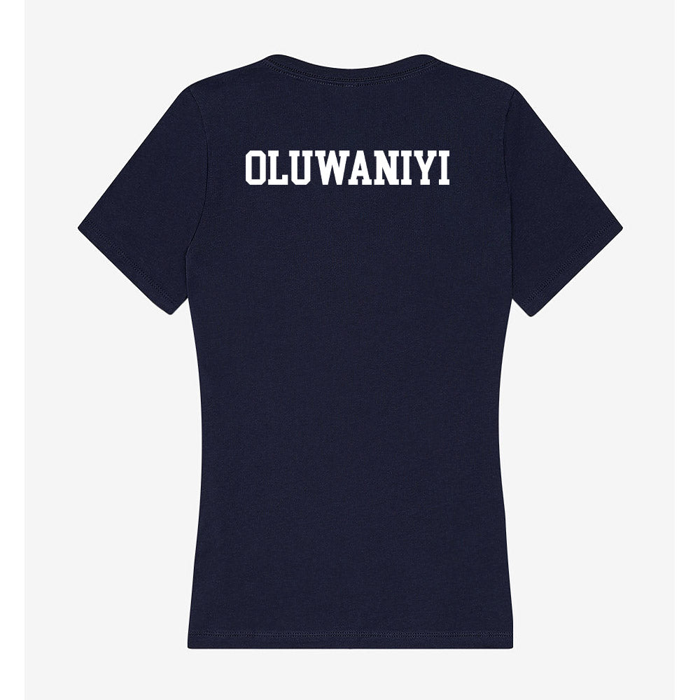 Columbus State - NCAA Men's Track & Field : Enoch Oluwaniyi - Women's V-Neck T-Shirt-1