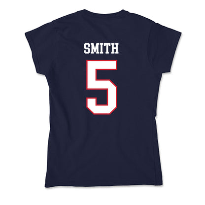 Columbus State - NCAA Men's Basketball : Aaron Smith - Soft Style Women’s T-Shirt-1