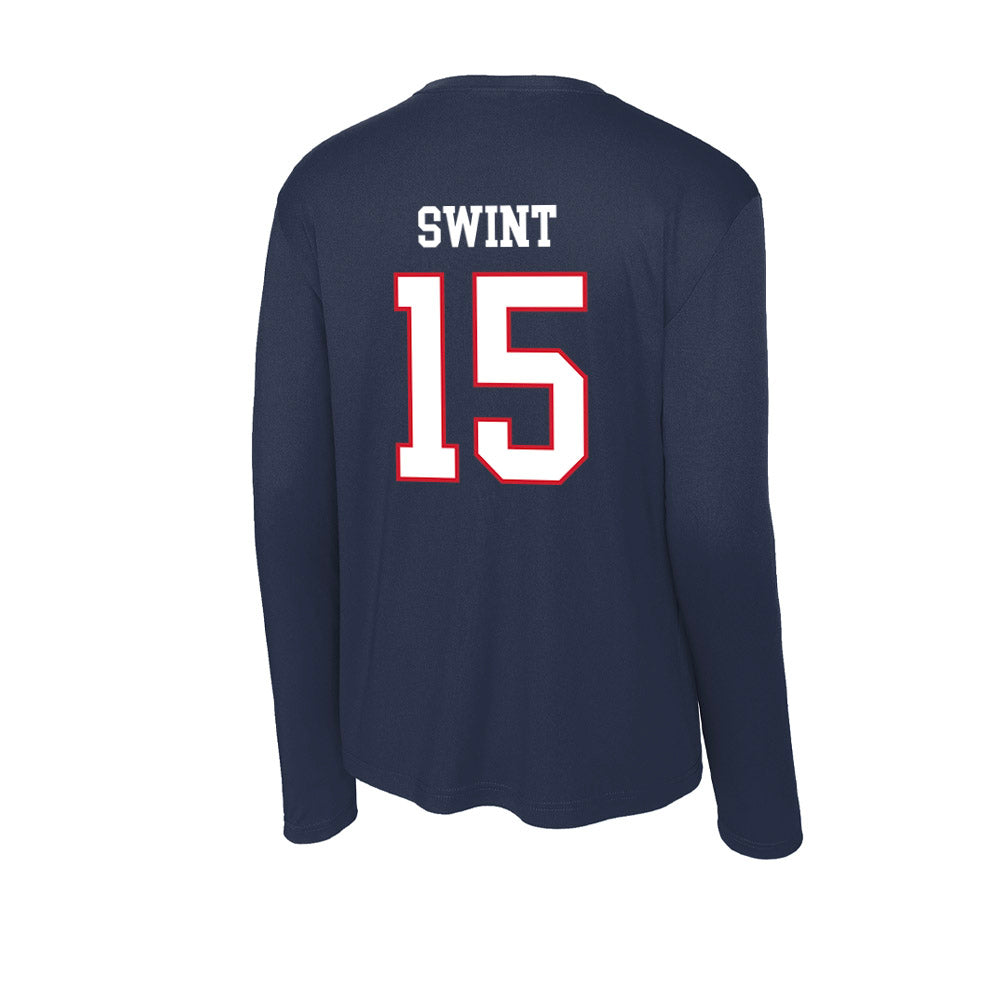 Columbus State - NCAA Women's Basketball : Madison Swint - Activewear Long Sleeve T-Shirt-1