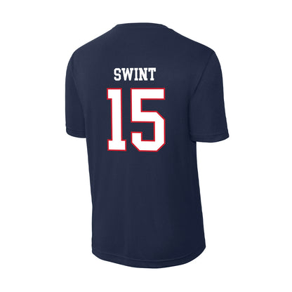 Columbus State - NCAA Women's Basketball : Madison Swint - Activewear T-Shirt-1