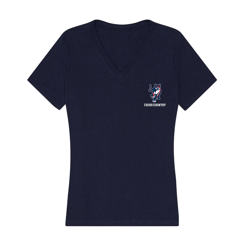 Columbus State - NCAA Men's Cross Country : Logan Terwilliger - Women's V-Neck T-Shirt-0