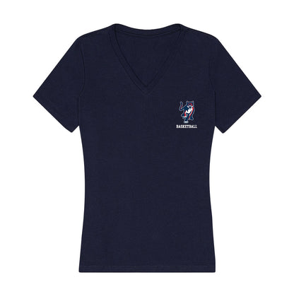 Columbus State - NCAA Women's Basketball : Alyssa Hankerson - Women's V-Neck T-Shirt-0