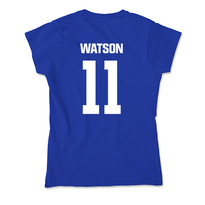 Fayetteville State - NCAA Football : Kadynce Watson - Soft Style Women’s T-Shirt-1