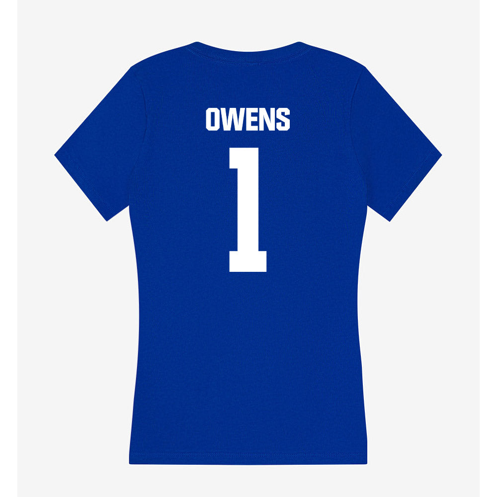 Fayetteville State - NCAA Football : Joe Owens - Women's V-Neck T-Shirt-1