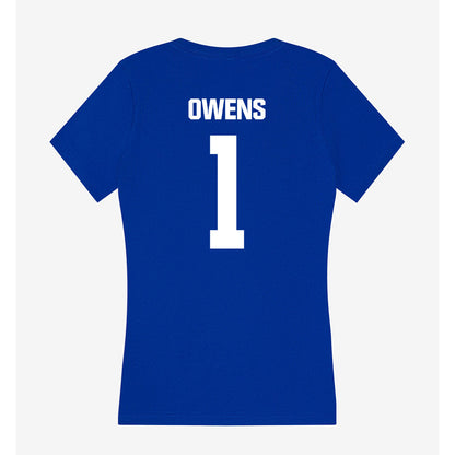 Fayetteville State - NCAA Football : Joe Owens - Women's V-Neck T-Shirt-1
