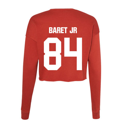Jax State - NCAA Football : Franklin Baret Jr - Women's Cropped Crew Fleece-1