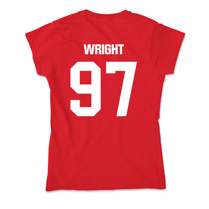 Jax State - NCAA Football : McCade Wright - Soft Style Women’s T-Shirt-1