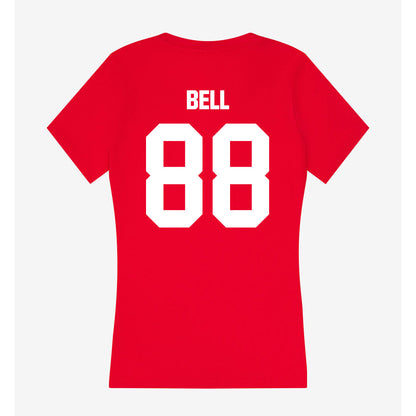 Jax State - NCAA Football : Kam Bell - Women's V-Neck T-Shirt-1