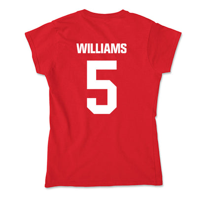Jax State - NCAA Baseball : Luke Williams - Soft Style Women’s T-Shirt-1
