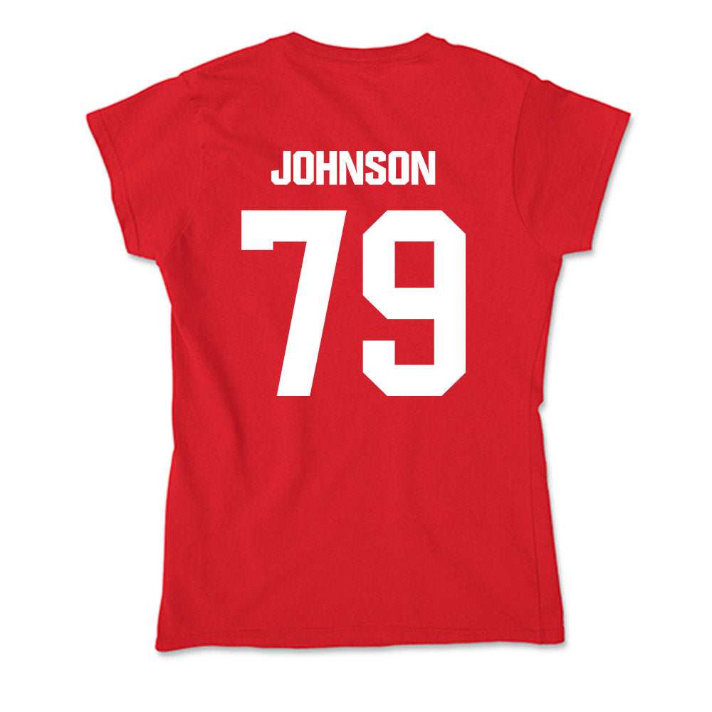 Jax State - NCAA Football : Lance Johnson - Soft Style Women’s T-Shirt-1
