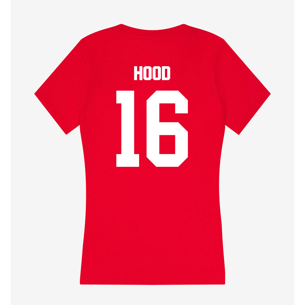 Jax State - NCAA Football : Quay Hood - Women's V-Neck T-Shirt-1