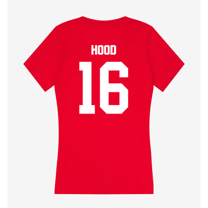 Jax State - NCAA Football : Quay Hood - Women's V-Neck T-Shirt-1