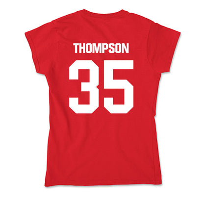 Jax State - NCAA Football : Aidan Thompson - Soft Style Women’s T-Shirt-1
