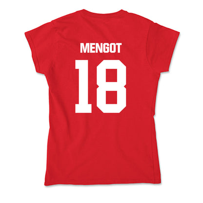 Jax State - NCAA Women's Soccer : Angyeck Mengot - Soft Style Women’s T-Shirt-1