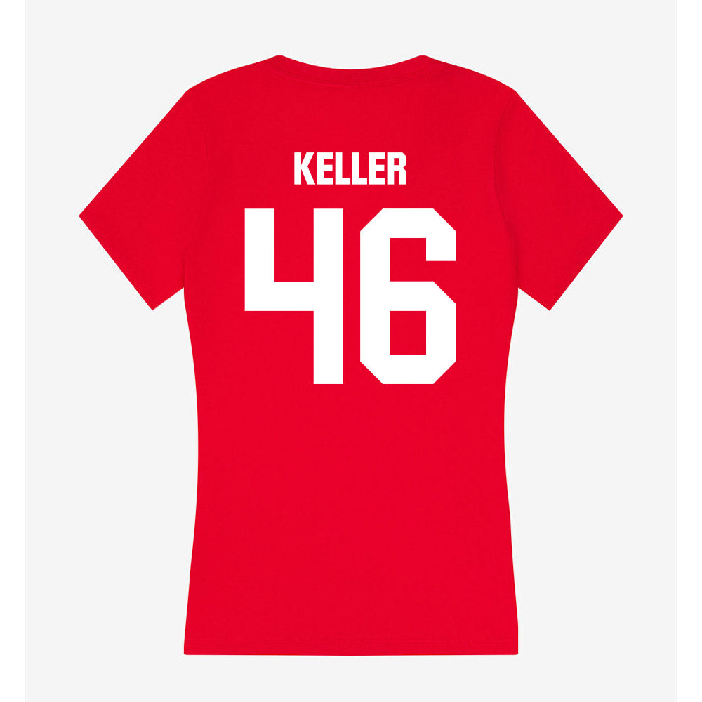 Jax State - NCAA Football : Drew Keller - Women's V-Neck T-Shirt-1