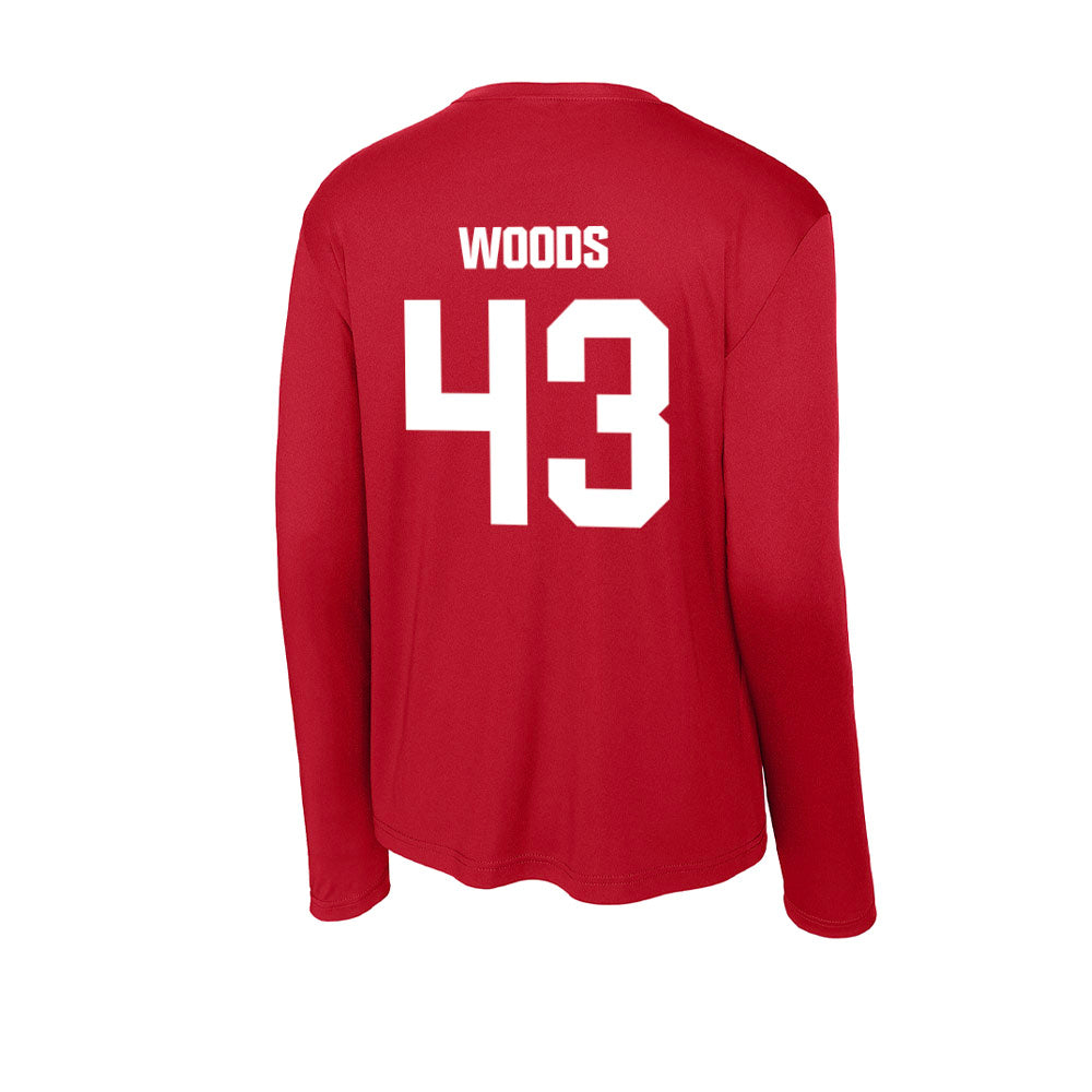 Jax State - NCAA Football : Trevor Woods - Activewear Long Sleeve T-Shirt-1
