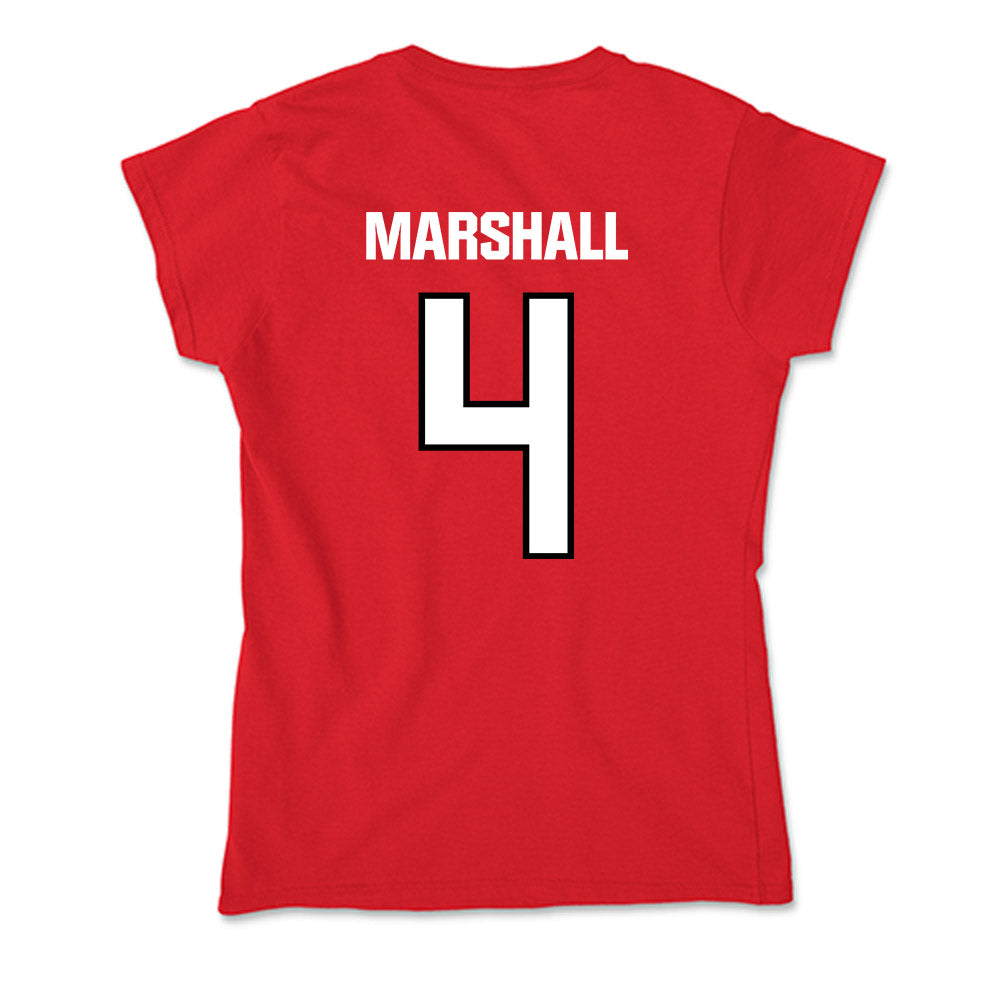 WSSU - NCAA Football : Noah Marshall - Soft Style Women’s T-Shirt-1