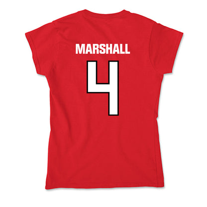 WSSU - NCAA Football : Noah Marshall - Soft Style Women’s T-Shirt-1
